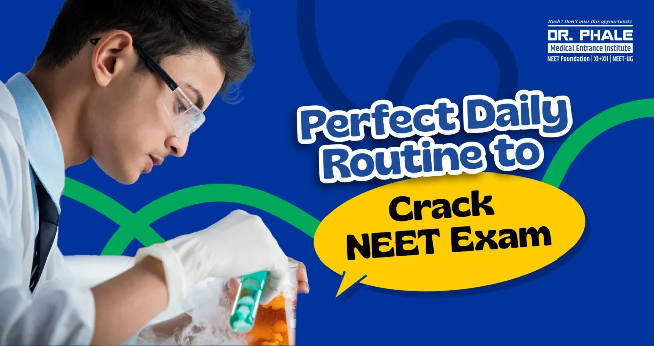 Perfect daily routine to crack neet exam
